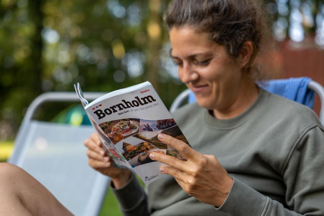 Nordskoven Strand Camping Rønne Exteriör bild